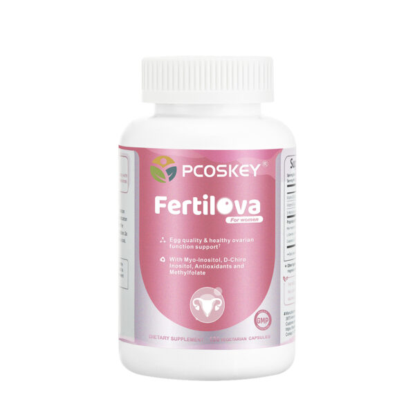 01 PCOSKEY® FERTILOVA for women - Insulin Resistance Formula - 120 Vegan Capsules