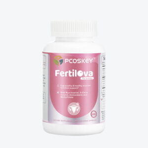 PCOSKEY® FERTILOVA for women - Insulin Resistance Formula - 120 Vegan Capsules