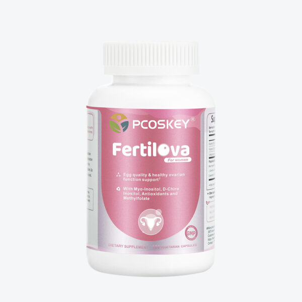 04 PCOSKEY® FERTILOVA for women - Insulin Resistance Formula - 120 Vegan Capsules