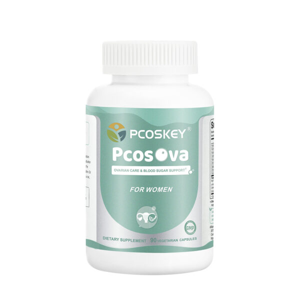 PCOSKEY® PCOSOVA for women – Anti-Androgen Formula - 90 Vegan capsules