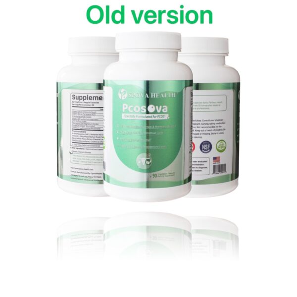 PCOSKEY® PCOSOVA for women – Anti-Androgen Formula - 90 Vegan capsules