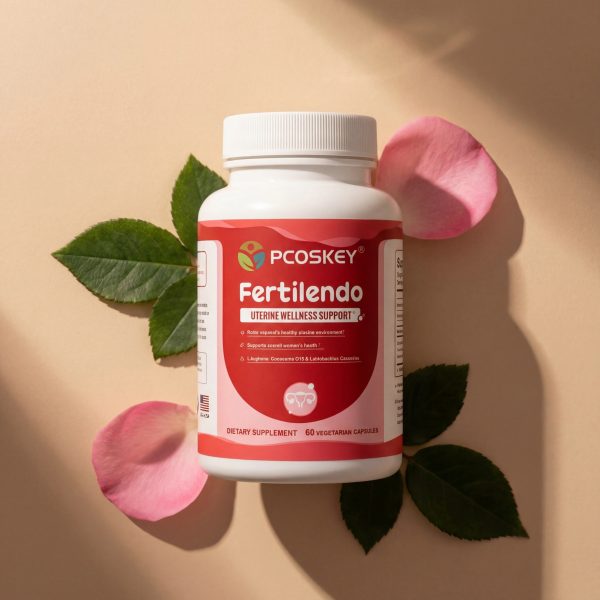 PCOSKEY® Fertilendo– Uterine Health Formula – 60 Vegan capsules